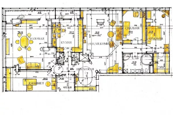 Продажа квартиры площадью 227.9 м² 19 этаж в Соколиное гнездо по адресу Север, Ленинградский пр-т, 76